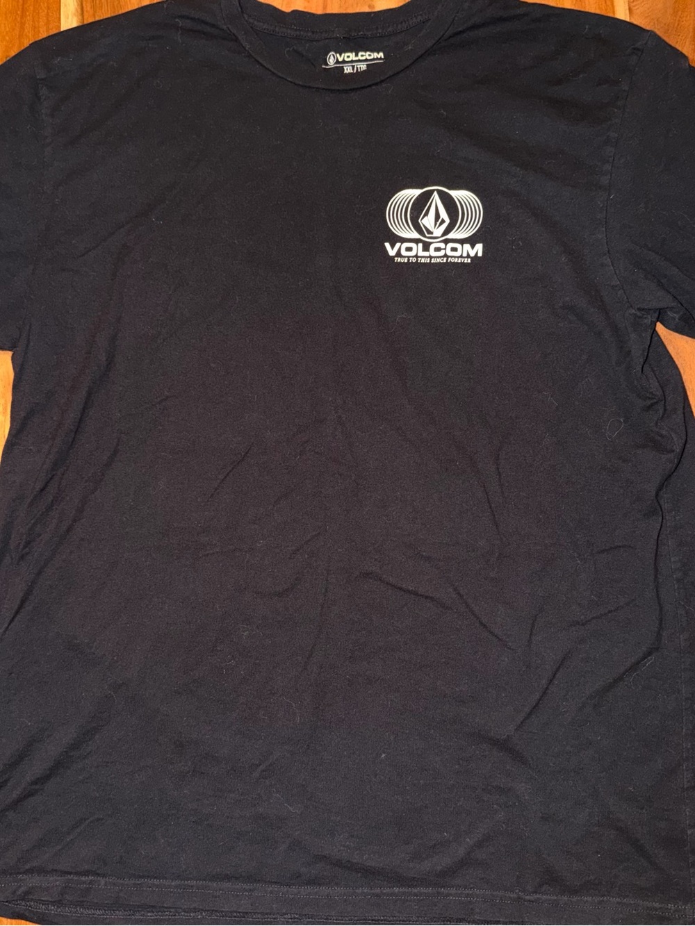 Volcom Men’s Black Logo T-Shirt size XXL.  #011